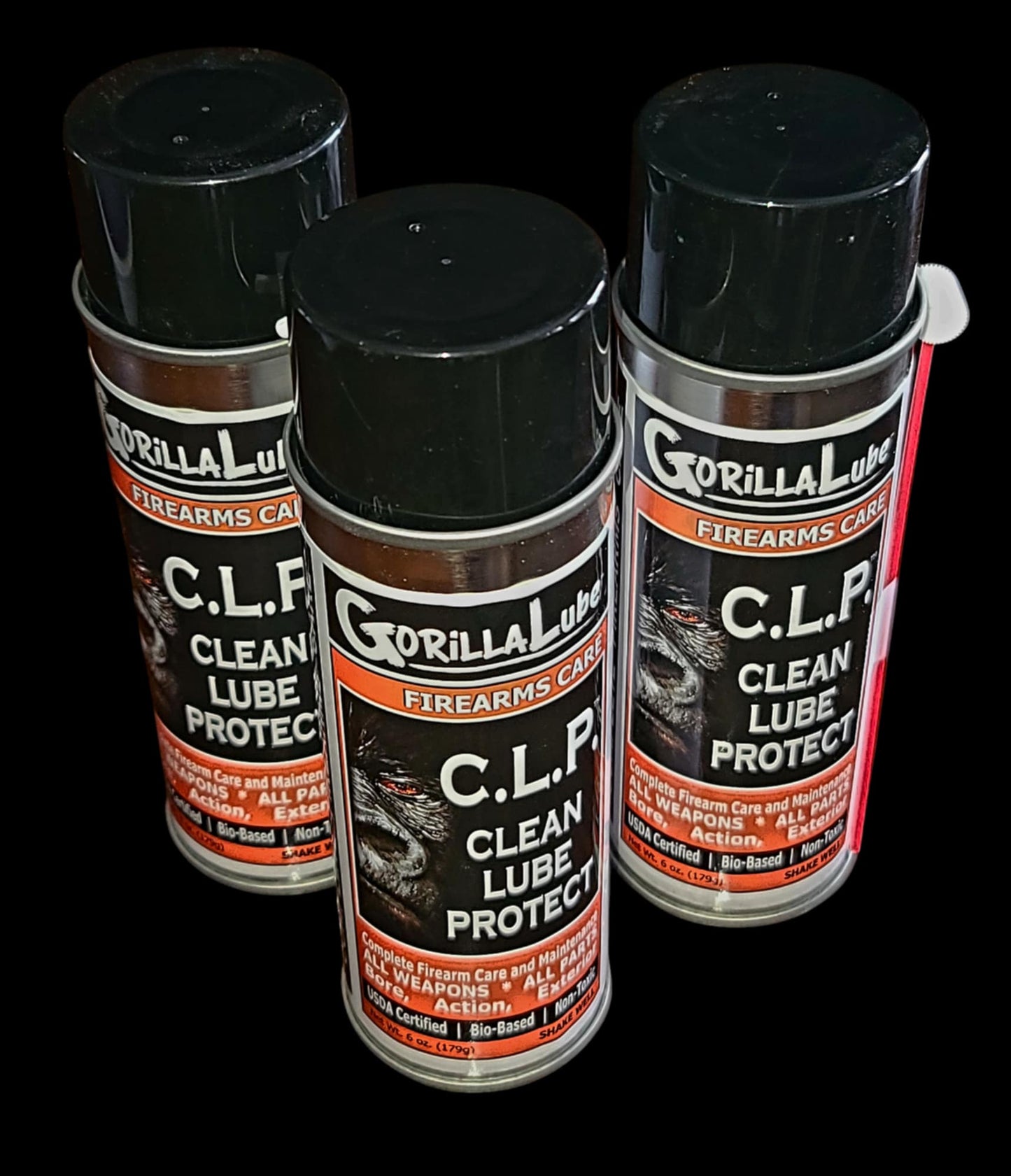 INDUSTRIAL GRADE C.L.P. GORiLLA LUBE's FIREARMS CARE PRODUCT LINE PASTE Formulations