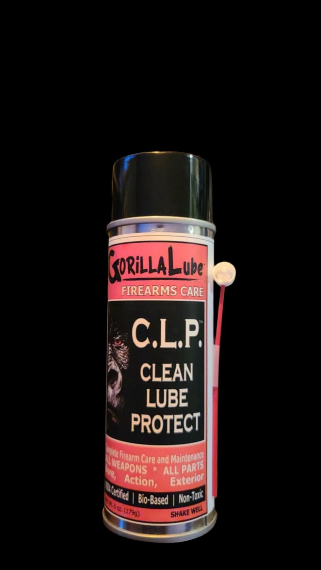 INDUSTRIAL GRADE C.L.P. GORiLLA LUBE's FIREARMS CARE PRODUCT LINE LIQUID AND SPRAY Formulations