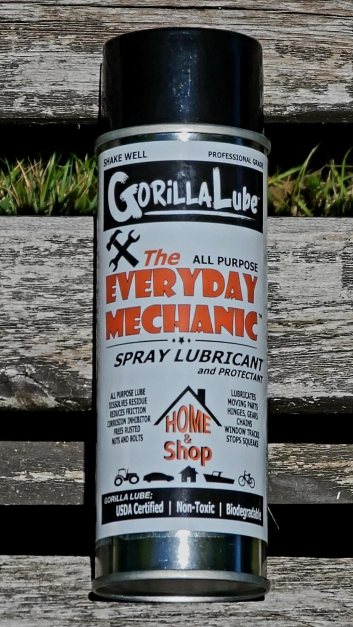 #1 GORiLLA LUBE's The Everyday Mechanic 6 oz. Spray / Aerosol Can