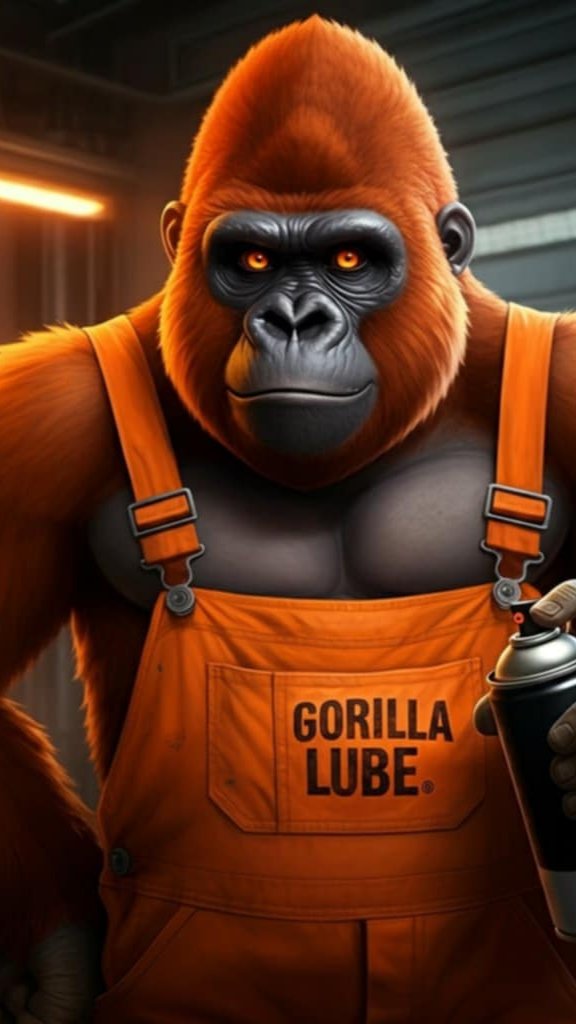 #1 GORiLLA LUBE's 6 oz Spray / Aerosol Can